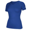 adidas Women's Collegiate Royal Climalite Short Sleeve Tee