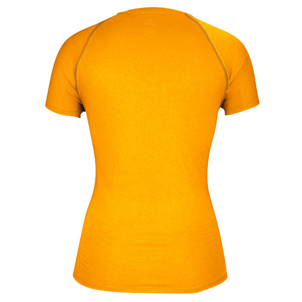 adidas Women's Colleigate Gold Climalite Short Sleeve Tee