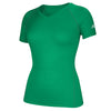 adidas Women's Green Climalite Short Sleeve Tee