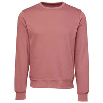 Bella + Canvas Unisex Mauve Sponge Fleece Classic Crewneck Sweatshirt