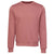 Bella + Canvas Unisex Mauve Sponge Fleece Classic Crewneck Sweatshirt