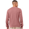 Bella + Canvas Unisex Mauve Sponge Fleece Classic Crewneck Sweatshirt