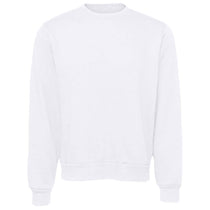 Bella + Canvas Unisex White Sponge Fleece Classic Crewneck Sweatshirt