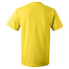 Fruit of the Loom Men's Yellow HD Cotton Short Sleeve T-Shirt