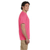 Fruit of the Loom Men's Neon Pink 5 oz. HD Cotton T-Shirt