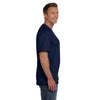 Fruit of the Loom Men's J Navy 5 oz. HD Cotton Pocket T-Shirt