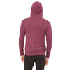 Bella + Canvas Unisex Maroon Triblend Full-Zip Lightweight Hoodie