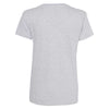 Next Level Women's Heather Grey Fine Jersey Relaxed V T-Shirt