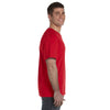 Fruit of the Loom Men's True Red 5 oz. HD Cotton V-Neck T-Shirt