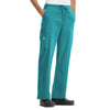 Cherokee Men's Teal Blue Workwear Premium Core Stretch Drawstring Cargo Pant