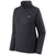 Patagonia Women's Ink Black - Black X-Dye R1 Daily Zip-Neck