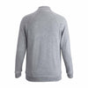 Edwards Men's Grey Heather Full-Zip Sweater Jacket With Pockets