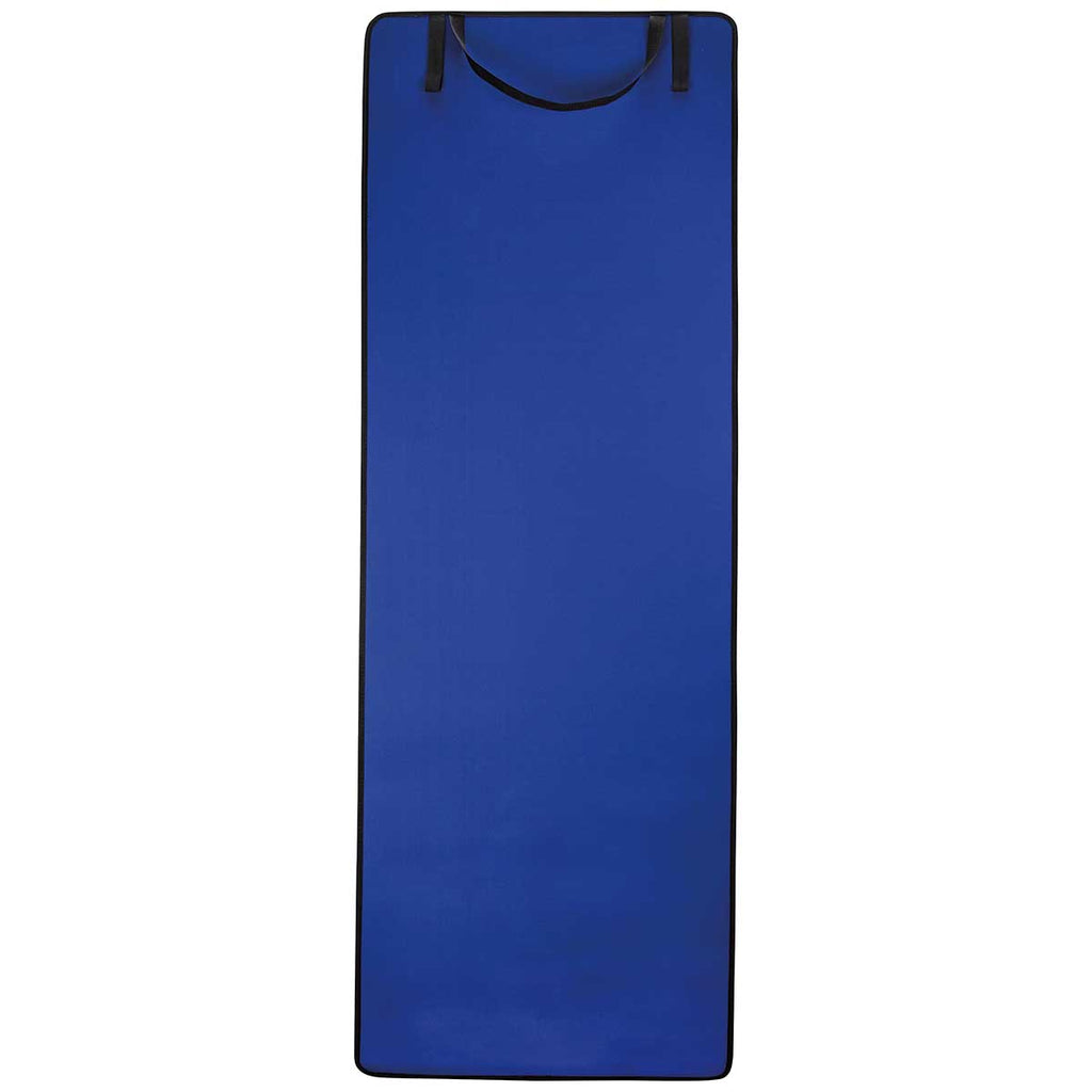 BIC Blue Yoga Mat with Shoulder Strap