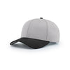 Richardson Grey/Black On-Field Combination Pro Mesh Adjustable Cap