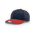 Richardson Navy/Red On-Field Combination Pro Mesh Adjustable Cap