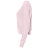 Alternative Apparel Women's Eco True Rose Quartz Eco-Teddy Baby Champ Sweatshirt