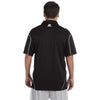 Russell Athletic Men's Black/White Team Prestige Polo