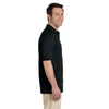 Jerzees Men's Black 5.6 Oz. Spotshield Jersey Polo