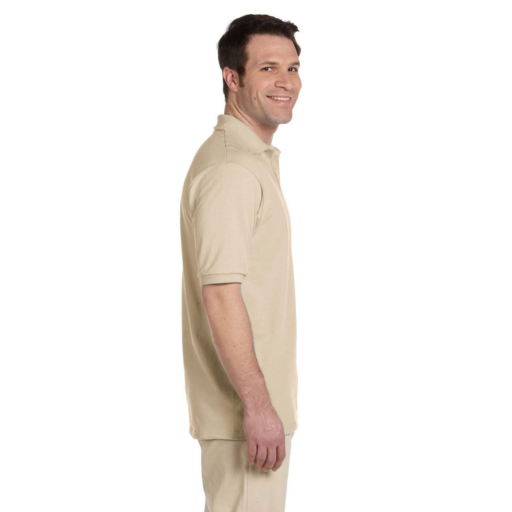 Jerzees Men's Sandstone 5.6 Oz. Spotshield Jersey Polo