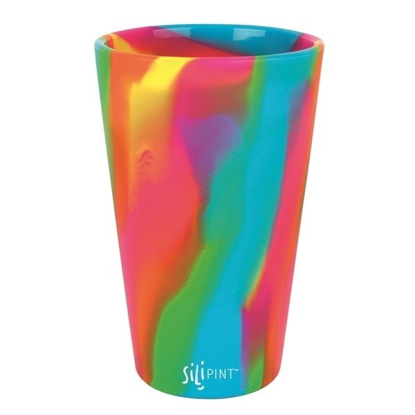 Silipint Hippie Hops Straight Up Pint Glass