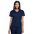 Cherokee Women's Navy Workwear Originals Mock Wrap Tunic