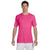 Hanes Men's Wow Pink Cool DRI with FreshIQ T-Shirt