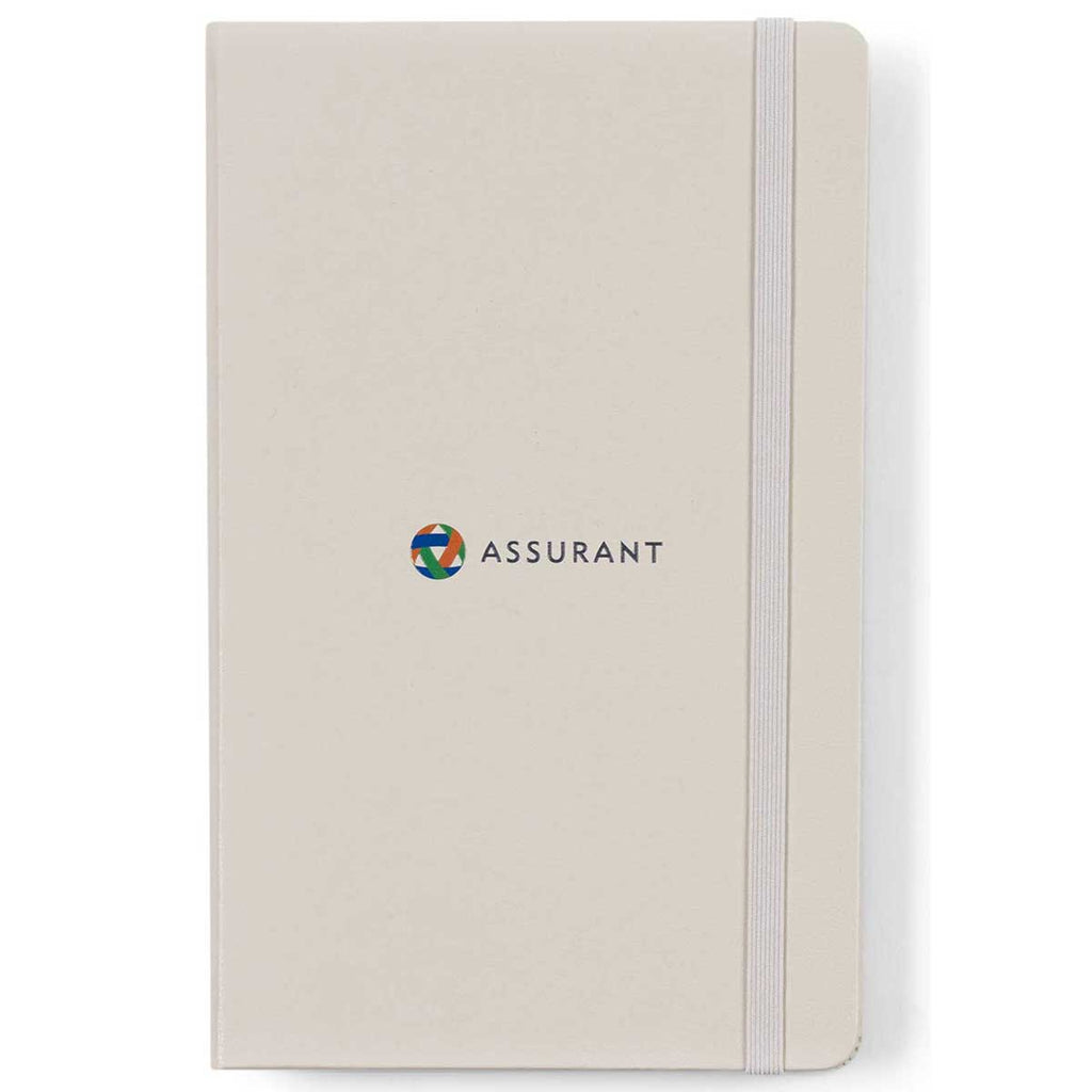 Moleskine Pearl Grey Hard Cover Ruled Large Professional Notebook