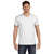 Hanes Men's White 4.5 oz. 100% Ringspun Cotton nano-T V-Neck T-Shirt