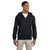 Jerzees Men's Black 9.5 Oz. Super Sweats Nublend Fleece Full-Zip Hood