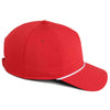 Imperial Red White Wrightson Rope Cap