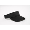 Pacific Headwear Black Adjustable Coolport Visor