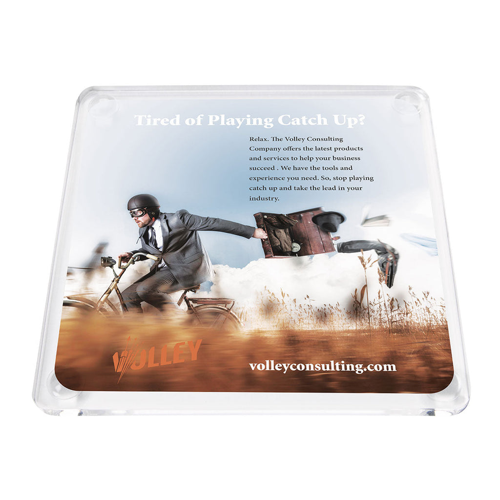 Good Value Clear Square Acrylic Coaster