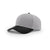 Richardson Grey/Black On-Field Combination Surge Adjustable Cap