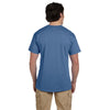 Hanes Men's Heather Blue 5.2 oz. 50/50 EcoSmart T-Shirt