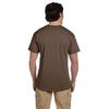 Hanes Men's Heather Brown 5.2 oz. 50/50 EcoSmart T-Shirt