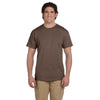 Hanes Men's Heather Brown 5.2 oz. 50/50 EcoSmart T-Shirt