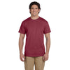 Hanes Men's Heather Red 5.2 oz. 50/50 EcoSmart T-Shirt