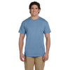 Hanes Men's Stonewashed Blue 5.2 oz. 50/50 EcoSmart T-Shirt