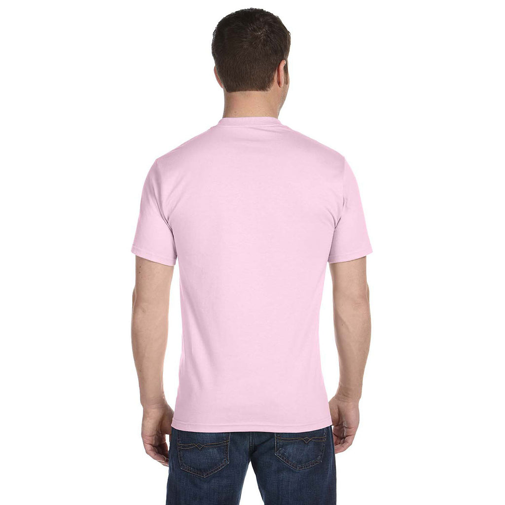 Hanes Men's Pale Pink 6.1 oz. Beefy-T