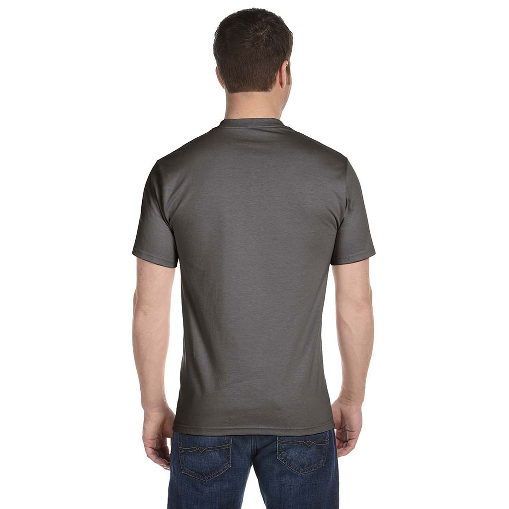 Hanes Men's Smoke Grey 6.1 oz. Beefy-T