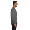 Hanes Men's Smoke Grey 6.1 oz Long-Sleeve Beefy-T