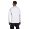 Hanes Men's White 6.1 oz Long-Sleeve Beefy-T