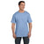 Hanes Men's Light Blue 6.1 oz. Beefy-T with Pocket