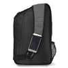 Gemline Black/Heather Grey McKinley Computer Sling Bag