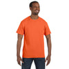 Hanes Men's Athletic Orange 6.1 oz. Tagless T-Shirt