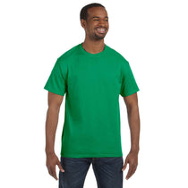 Hanes Unisex Kelly Green Authentic T-Shirt