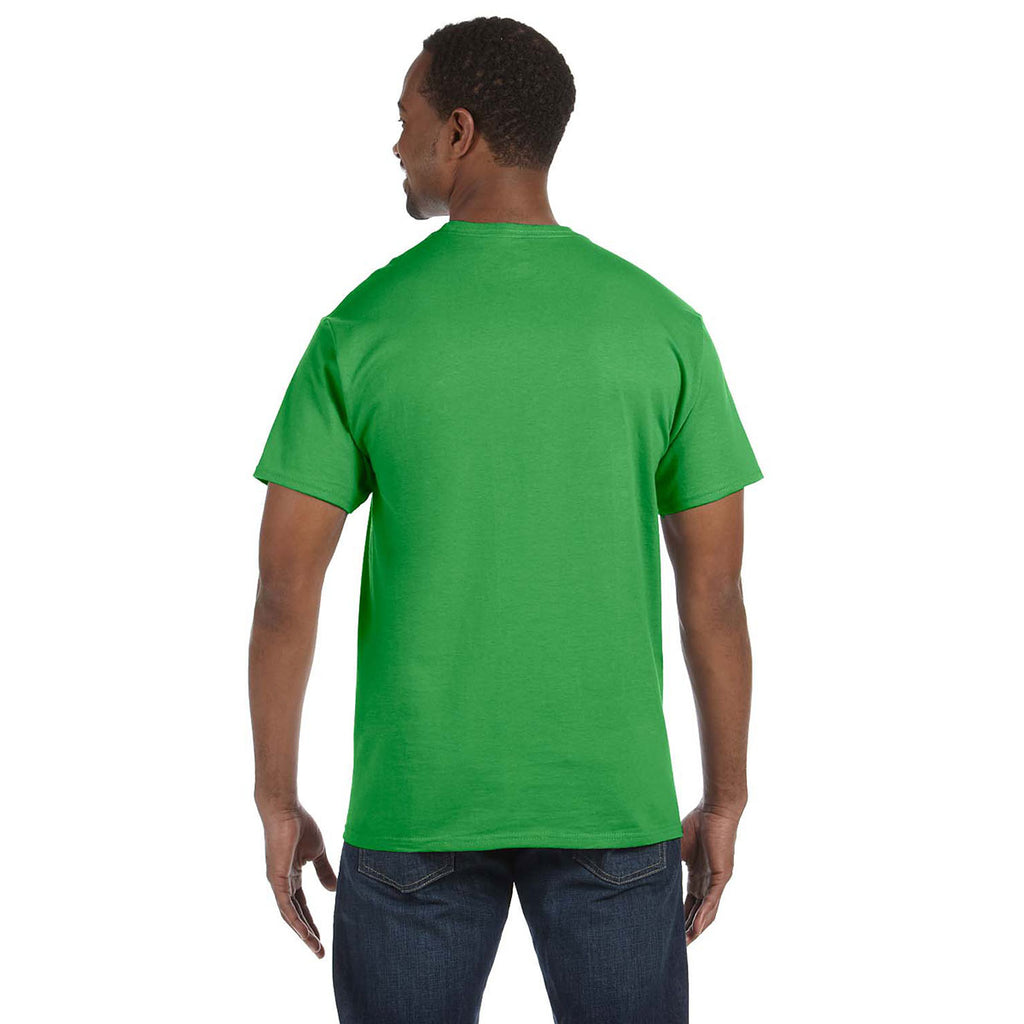 Hanes Men's Shamrock Green 6.1 oz. Tagless T-Shirt