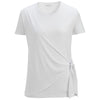 Edwards Women's White Soft Wrap Blouse