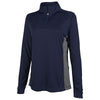 Charles River Women's Navy Horizon Quarter Zip Pullover