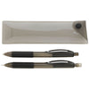 Good Value Black Cliff Gel Pen and Mechanical Pencil Set